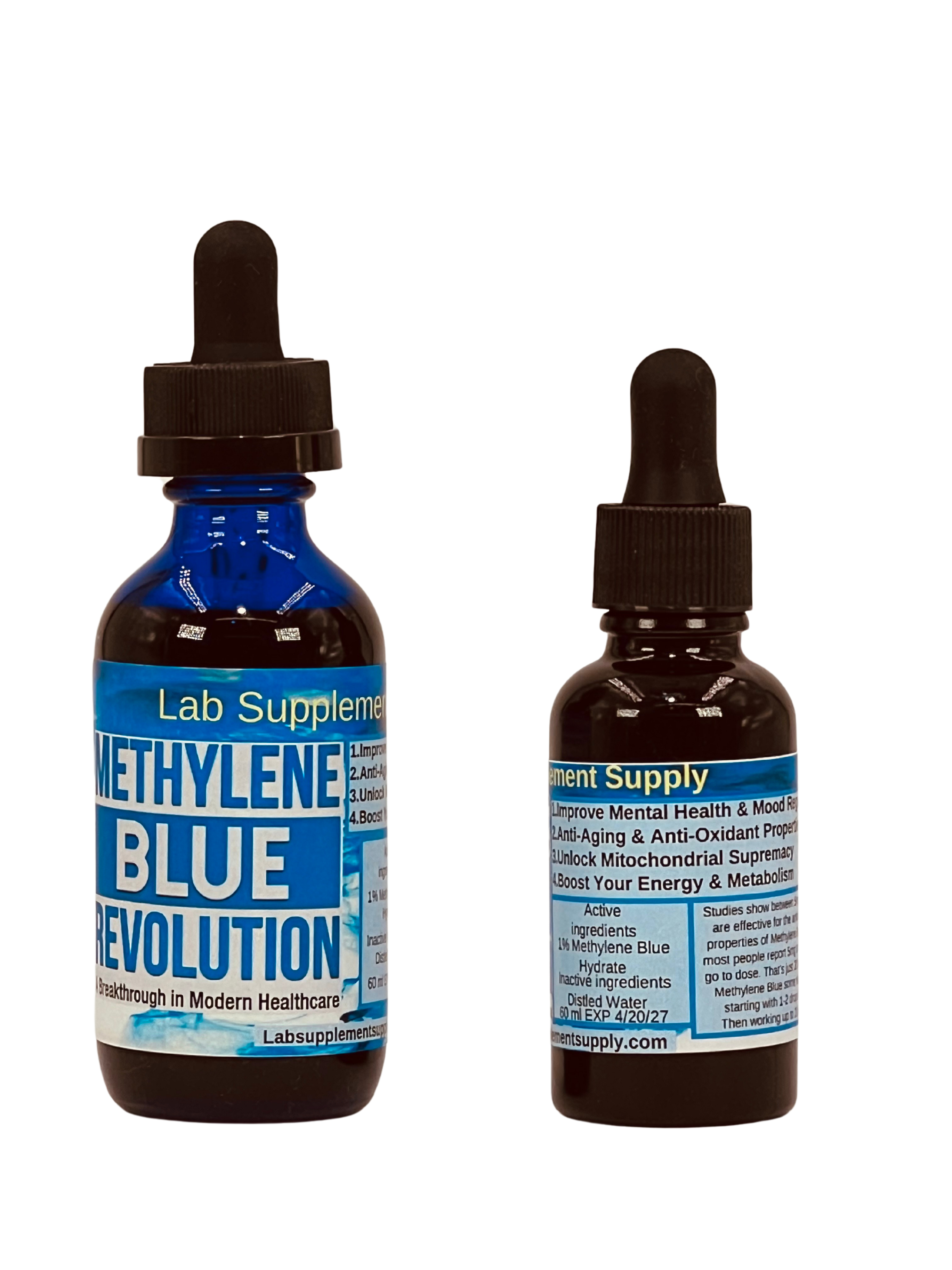 Methylene Blue 30ml bottle - Image 2